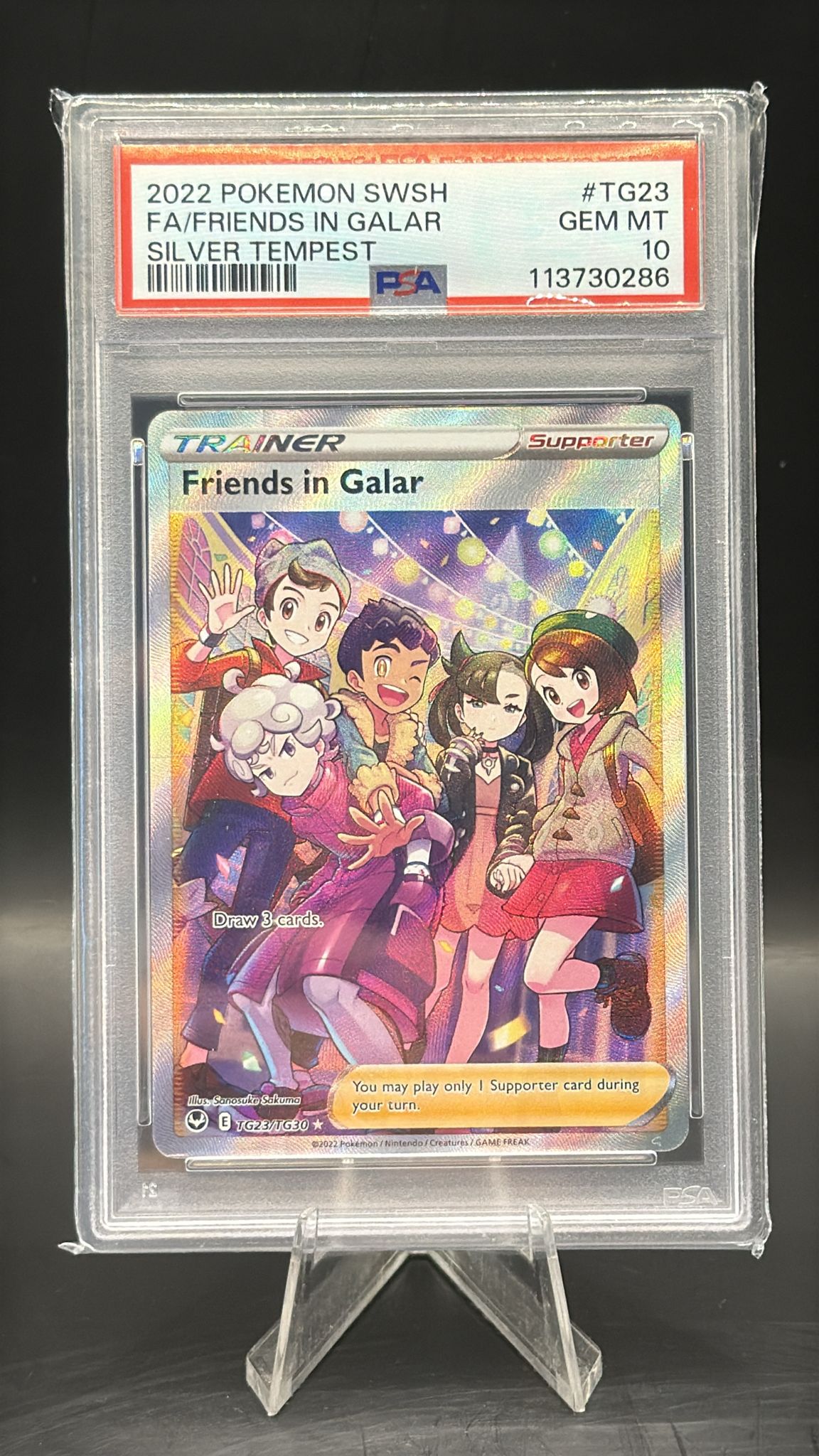 PSA GEM MINT 10 Freinds in Galar