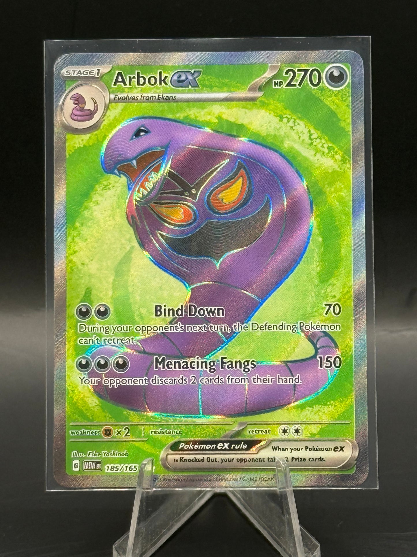 Arbok ex 151 185/165 N/M