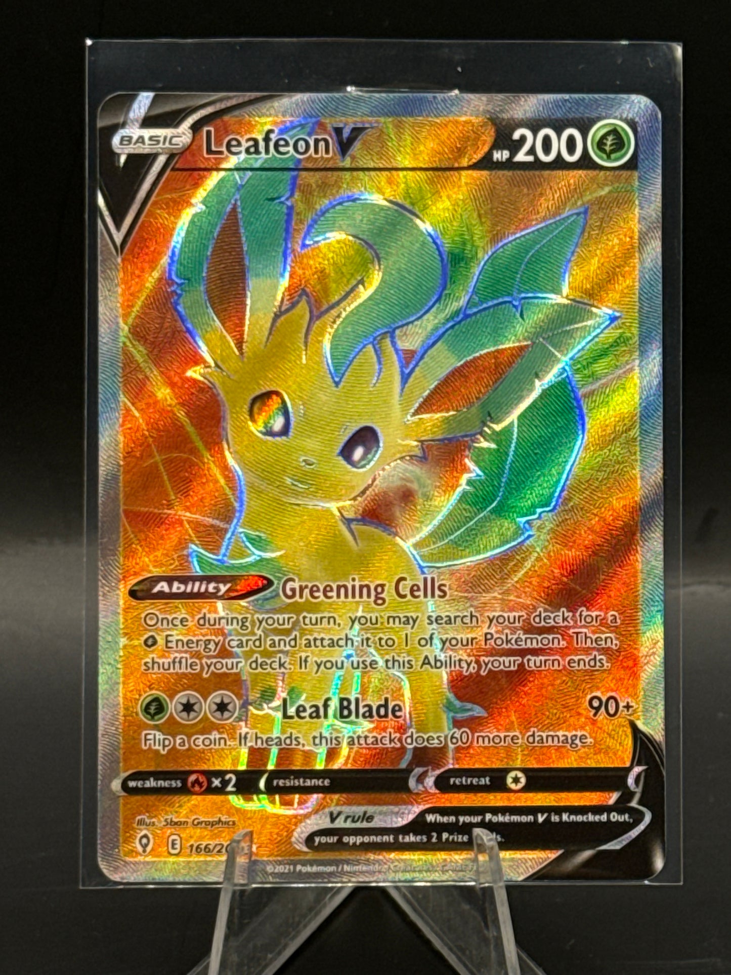 Leafeon V 166/203 N/M