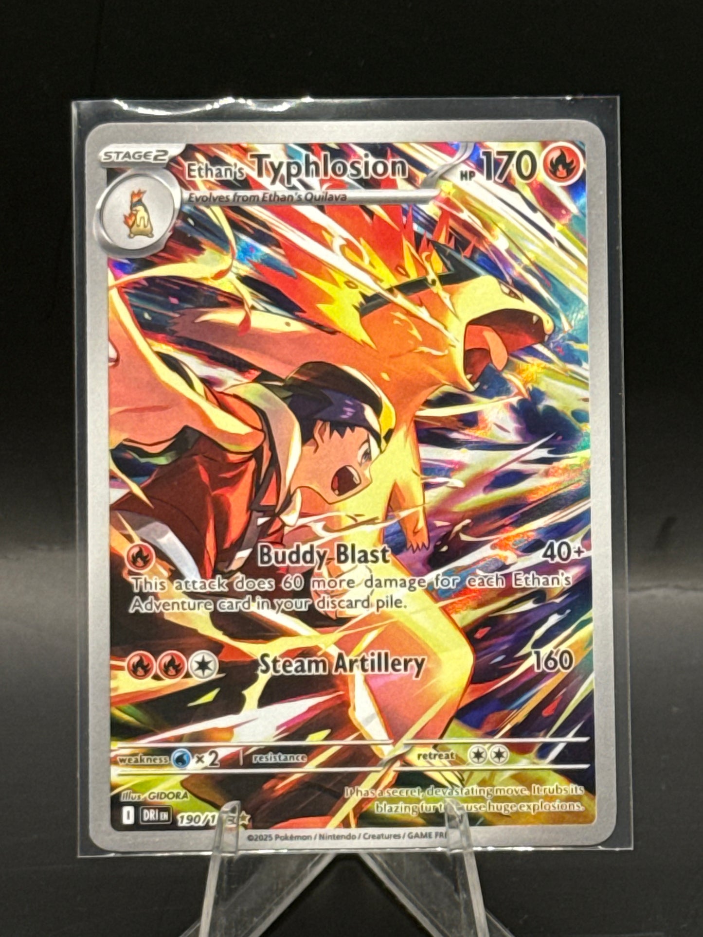 Ethan’s Typhlosion 190/182 N/M