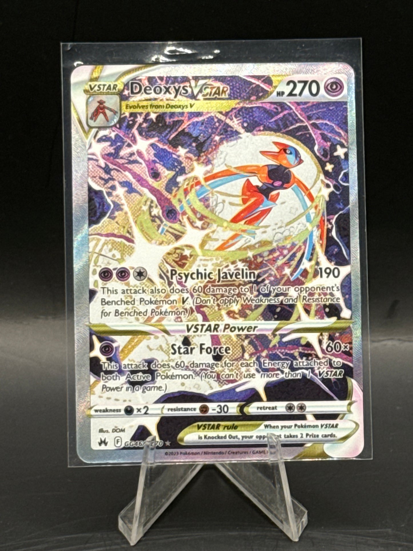 Deoxys Vstar GG46/GG70 N/M