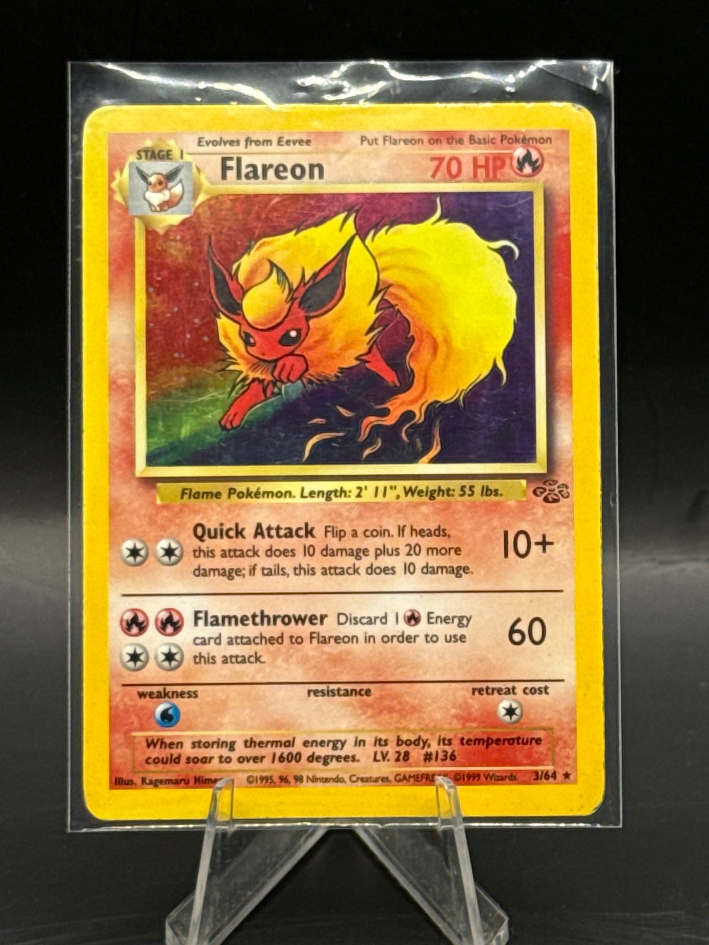 Flareon Jungle Holo 3/64 L/P