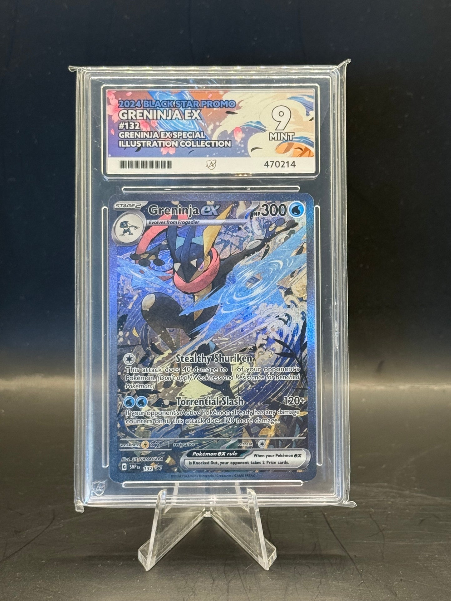 ACE Mint 9 Greninja EX