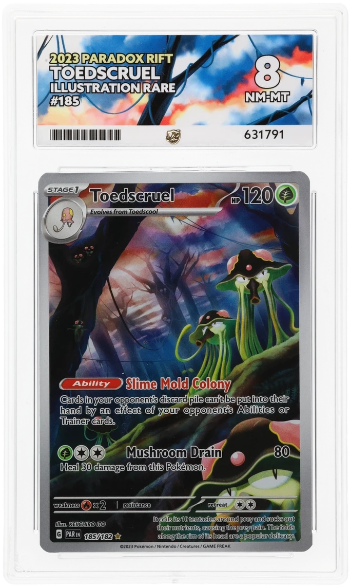 ACE GEM NM-MT 8 Toedscruel