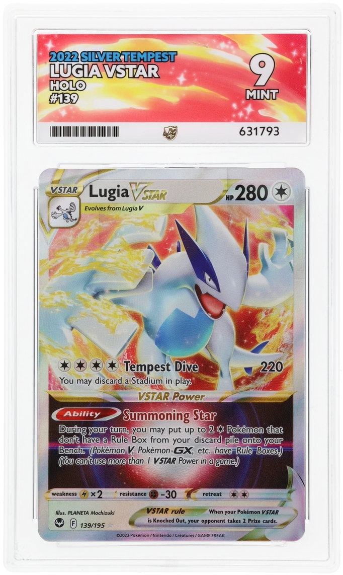 ACE GEM MINT 9 Lugia Vstar