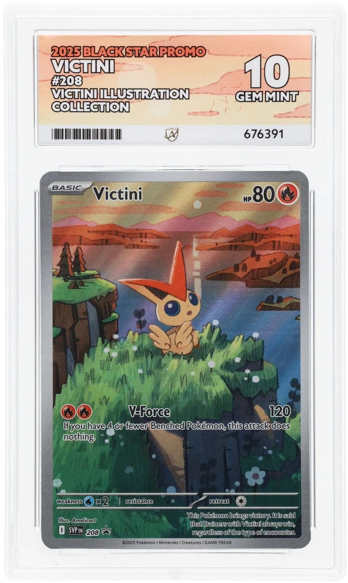 Pokemon ACE Gem Mint 10 Victini Promo 208