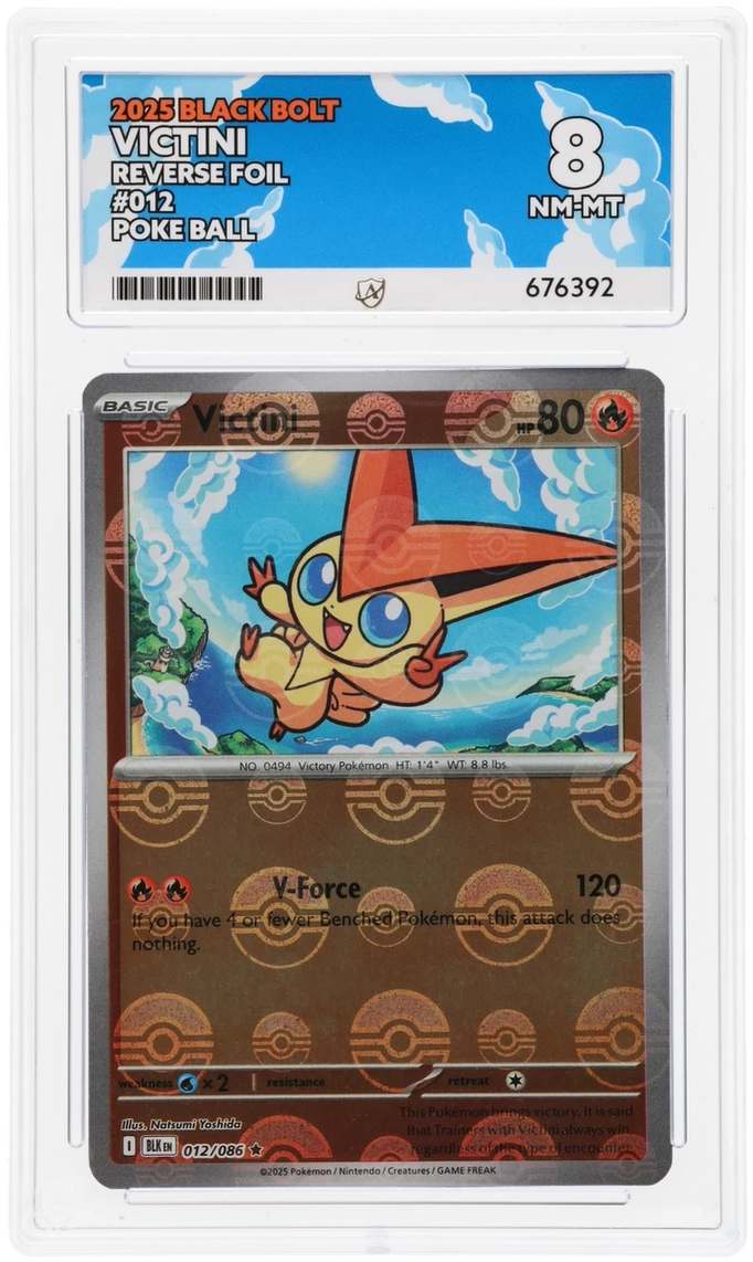 Pokemon ACE NM-MT 8 Victini Promo 012/086
