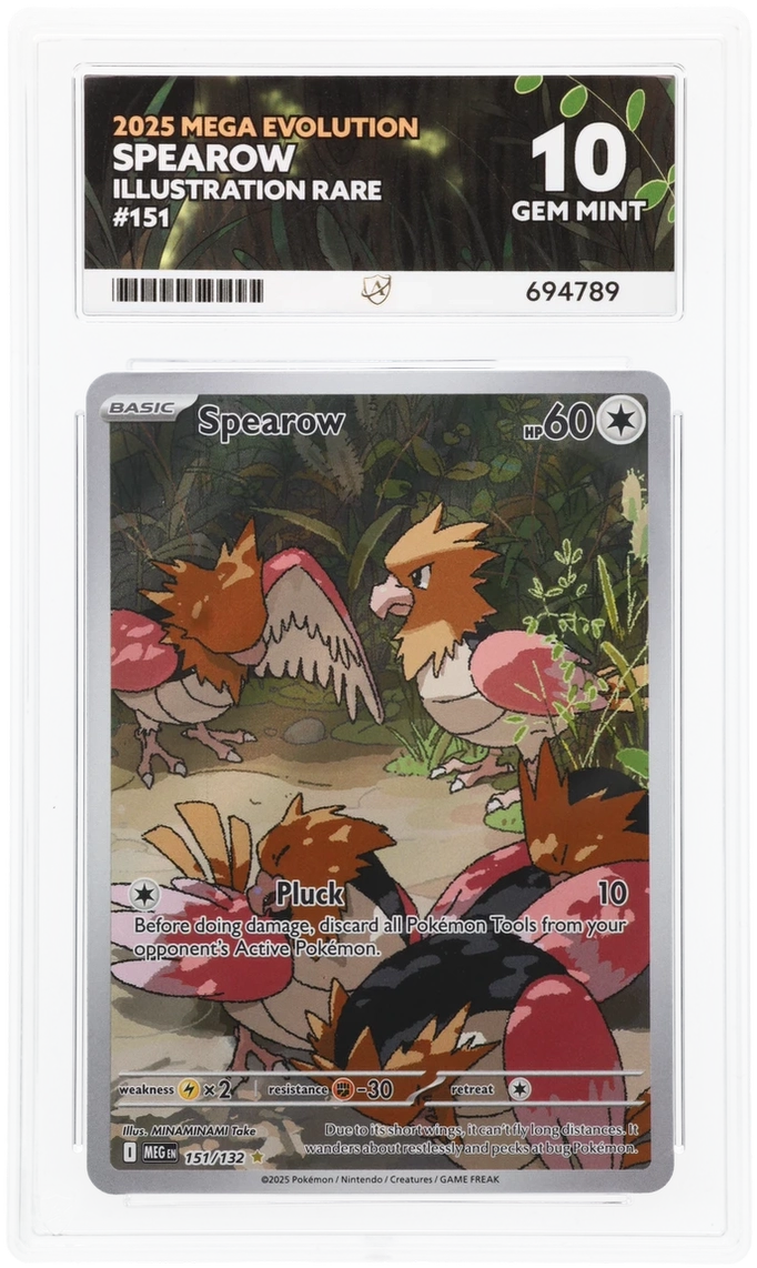 Pokemon ACE GEM Mint 10 Inteleon 142/132
