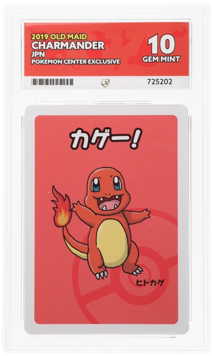 Pokemon ACE Gem Mint 10 Charmander Japanese Old Maid