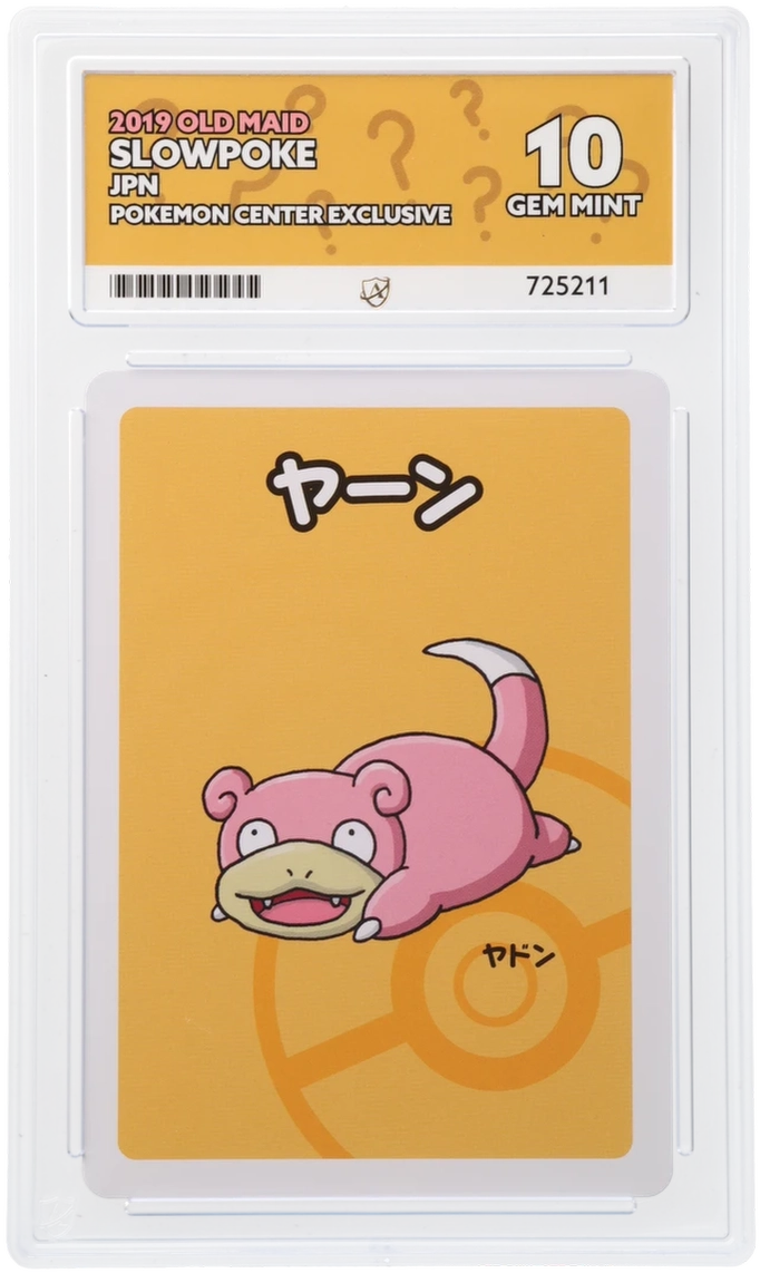 Pokemon ACE Gem Mint 10 Slowpoke Japanese Old Maid