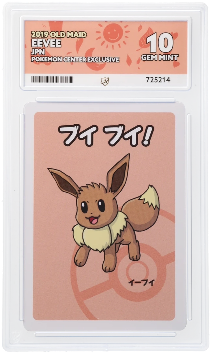 Pokemon ACE Gem Mint 10 Eevee Japanese Old Maid