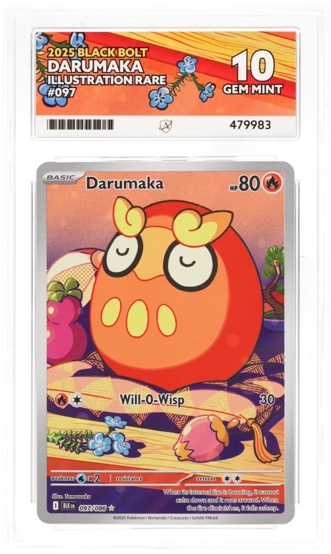Pokemon ACE GEM Mint 10 Darumaka 097/086