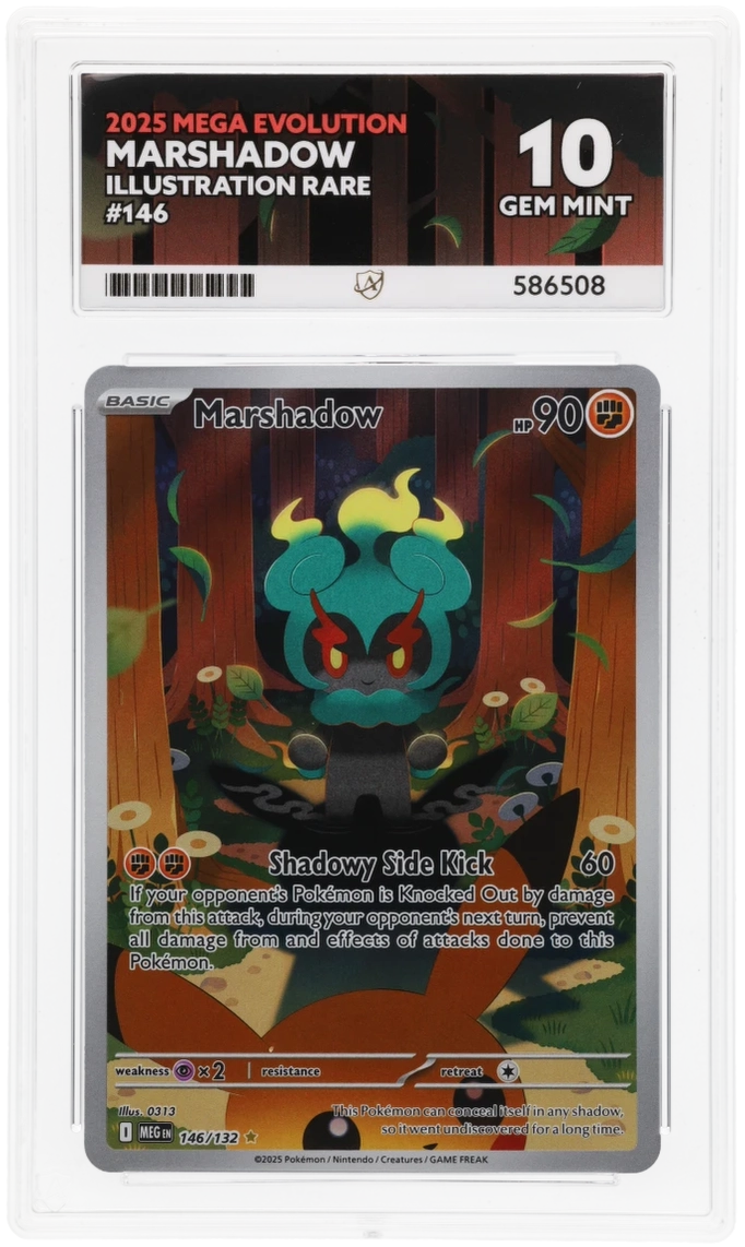 Pokemon ACE GEM Mint 10 Marshadow 146/132