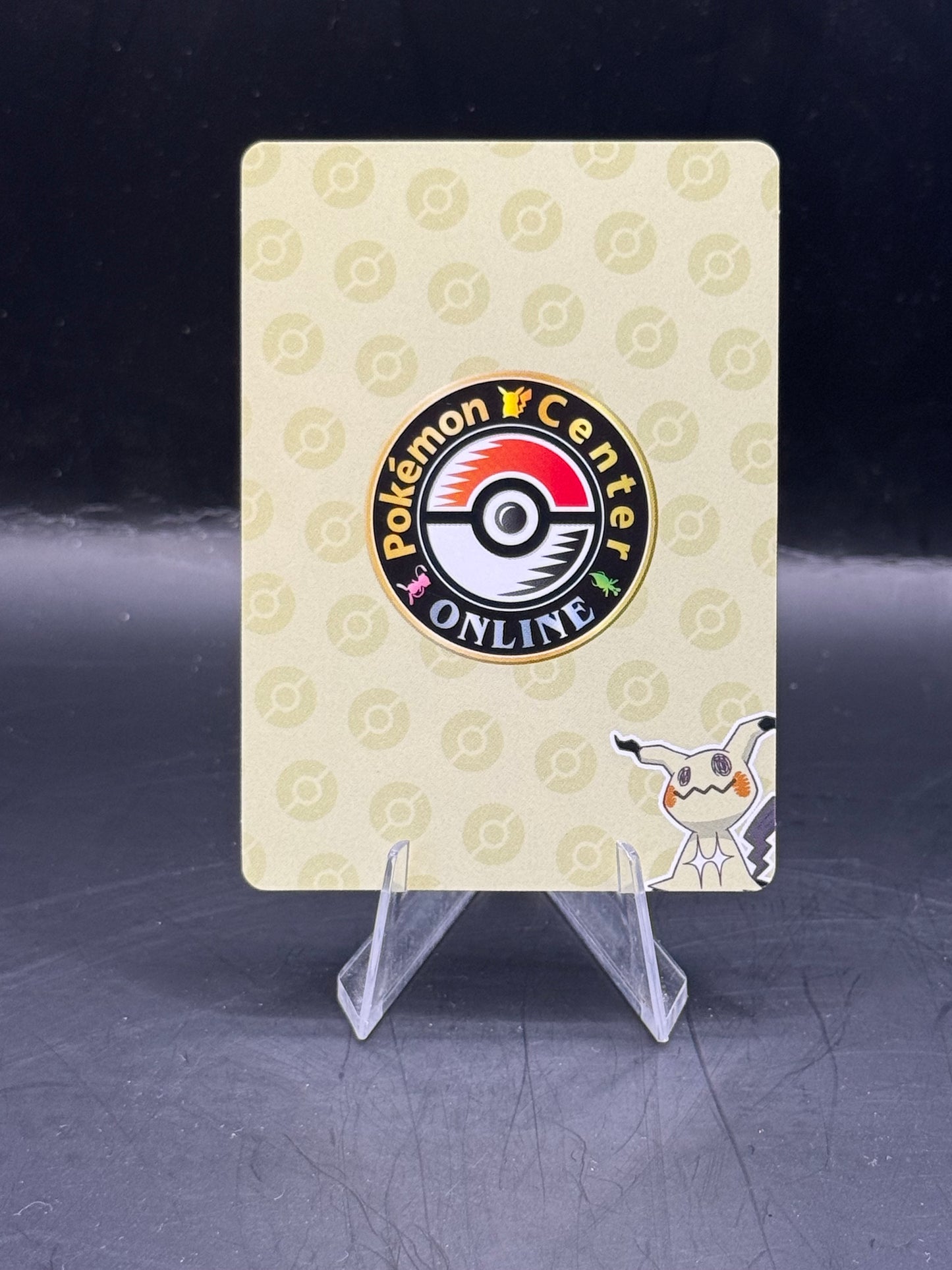 Pokemon Japanese Mimikyu Pokemon Centre Online Exclusive Promo