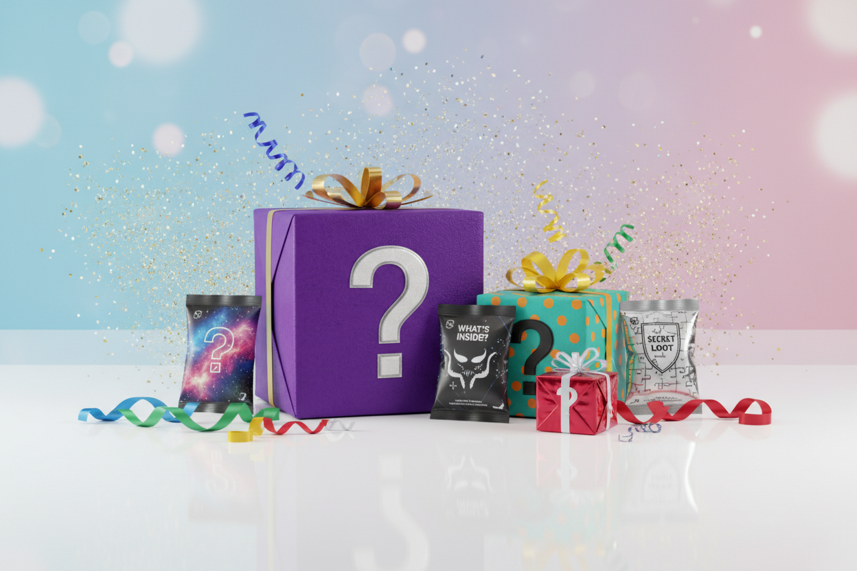 Mystery Boxes & Packs