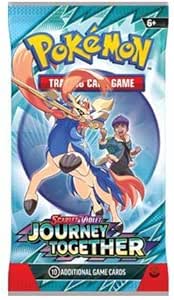 Pokemon – Journey Together – Single Booster Pack – 10 Cards – Pack Art May Vary
