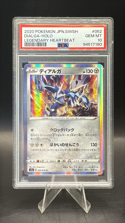 PSA GEM MINT 10 Japanese Dialga-Holo