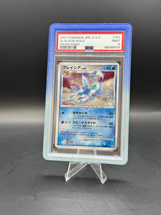 PSA MINT 9 GLACEON-HOLO JPN #161