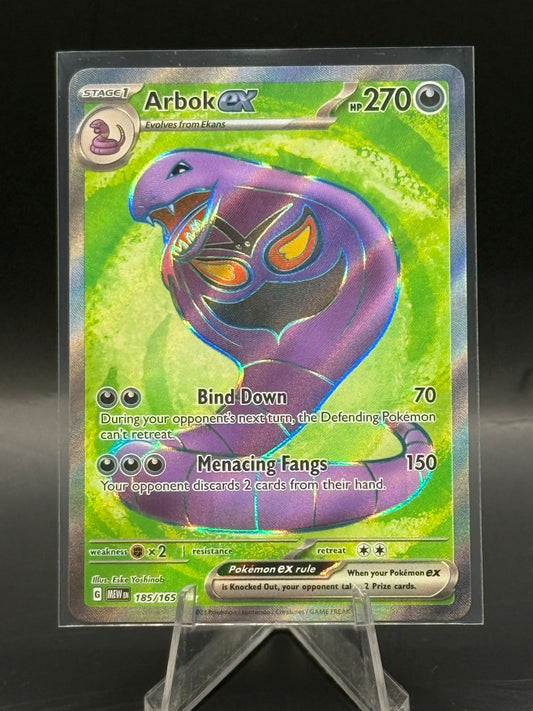 Arbok ex 151 185/165 N/M