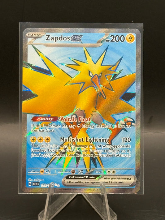 Zapdos ex 151 192/165 N/M