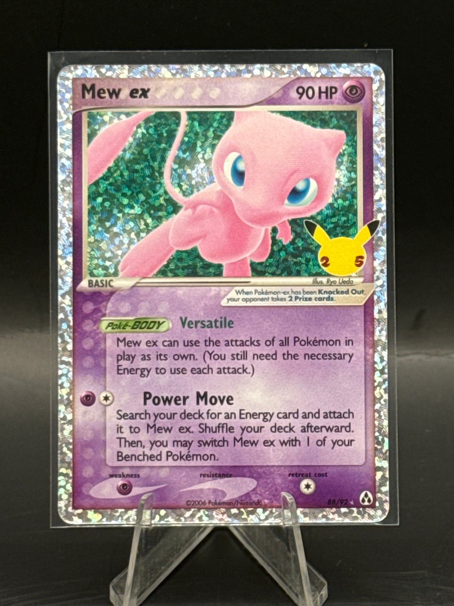 Mew ex 25th 88/92 N/M