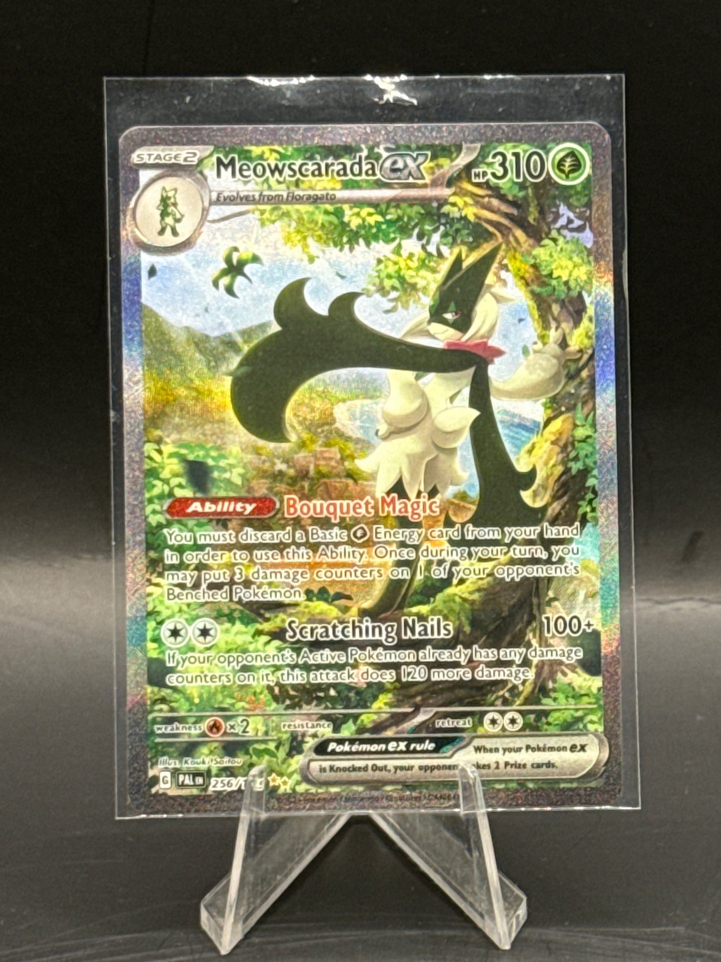 Meowscarada ex 256/193 N/M