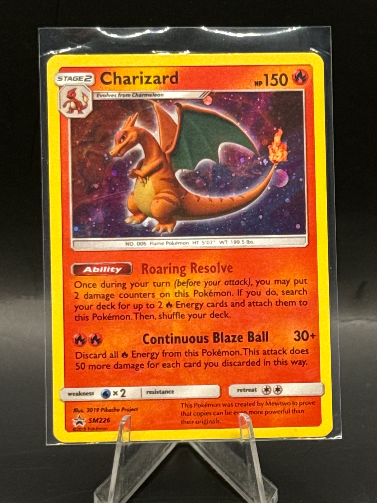 Charizard Promo SM226 L/P+