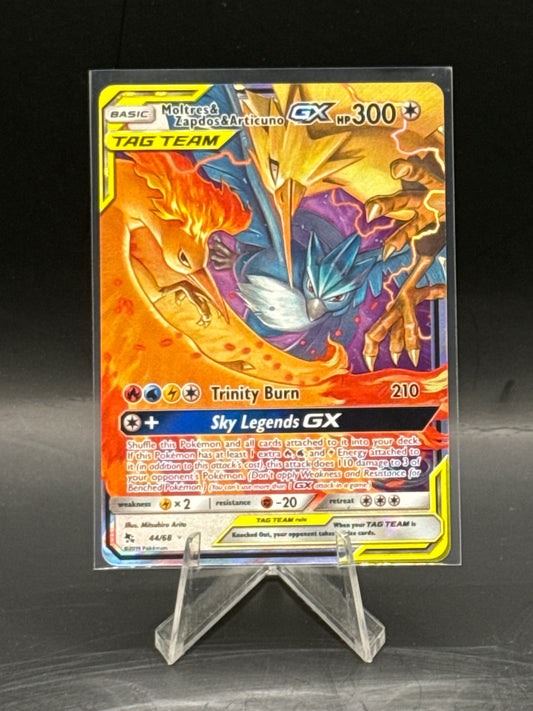 Moltres & Zapdos & Articuno GX 44/68 N/M