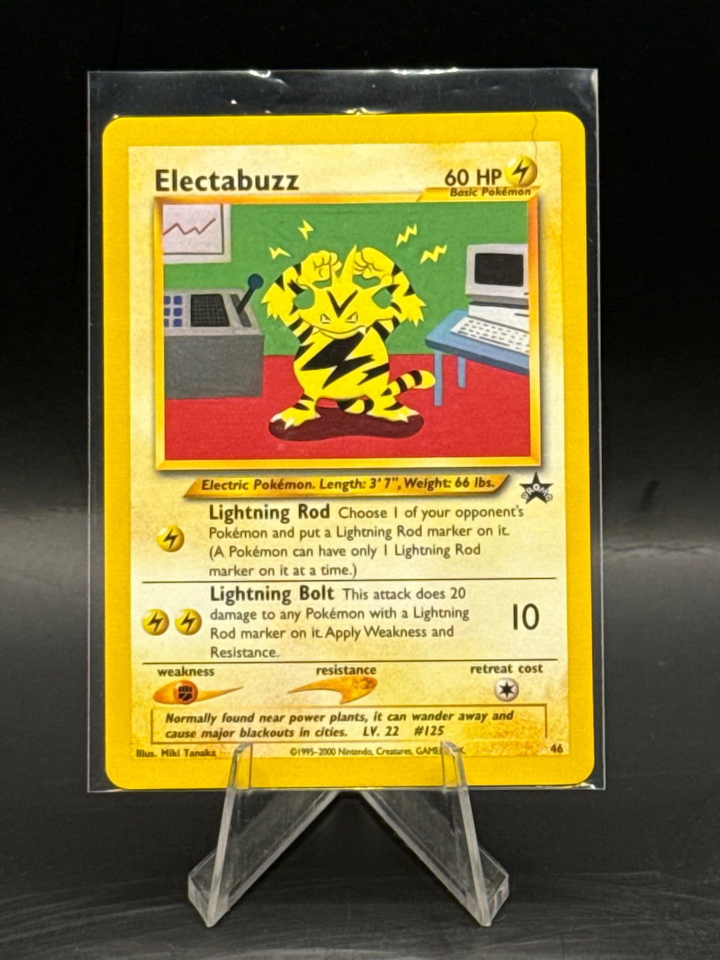 Electabuzz Black Star Promo N/M