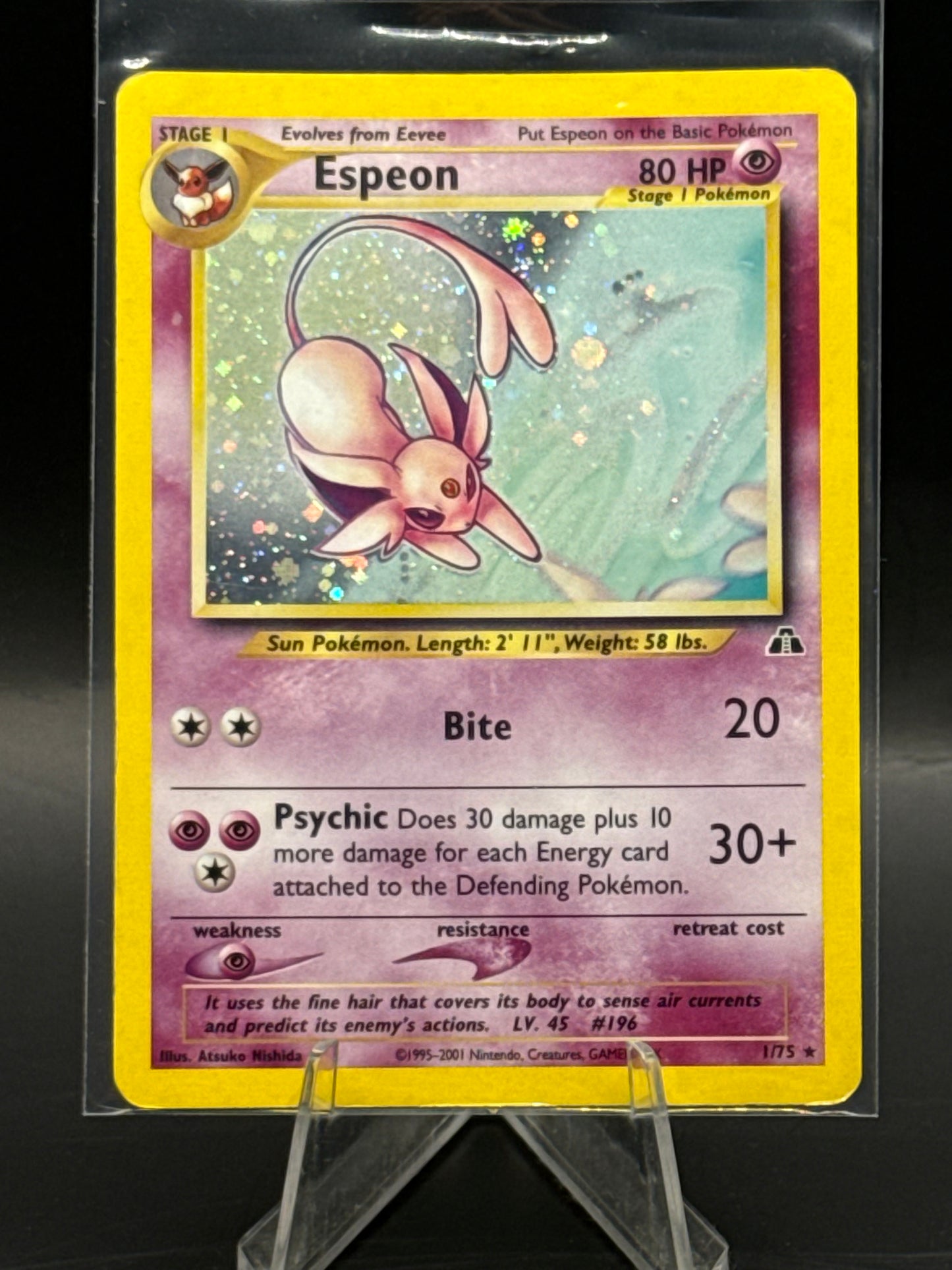 Espeon Holo 1/75 L/P+