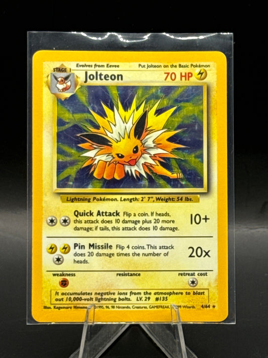 Jolteon Jungle Error Holo 4/64 L/P+