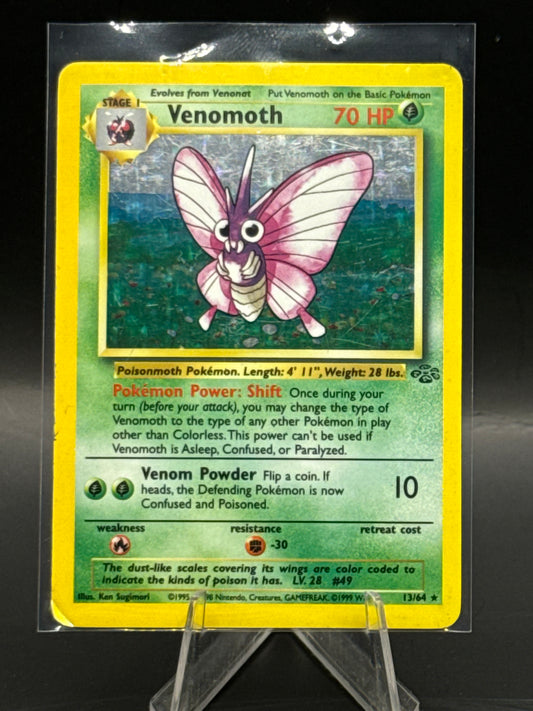 Venomoth Jungle Holo 13/64 H/P