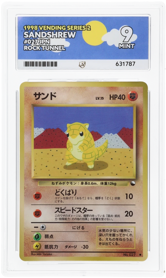 ACE GEM Mint 9 SandShrew Japanese Pop 1