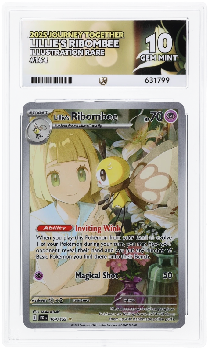 ACE  GEM MINT 10 Lillie’s Ribombee