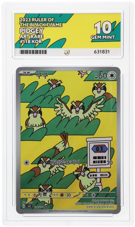 ACE GEM MINT 10 Pidgey Korean
