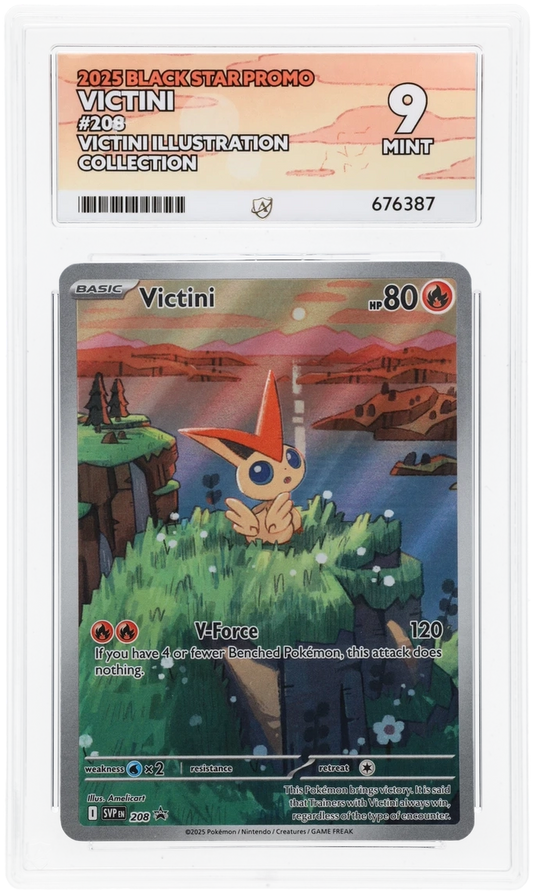 Pokemon ACE Mint 9 Victini Promo 208