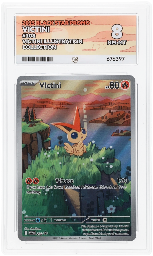 Pokemon ACE NM-MT 8  Sequential Victini Promo Set 208 & 012/086