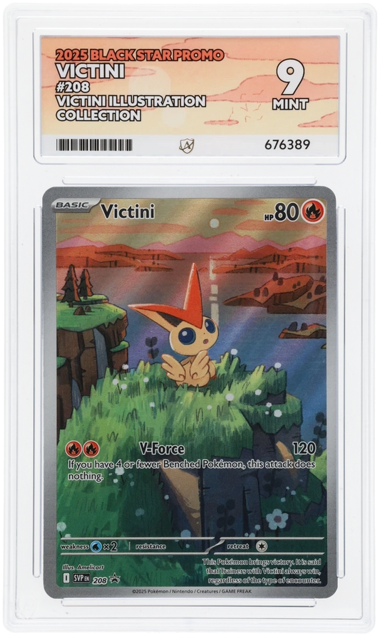 Pokemon ACE Mint 9 Sequential Victini Promo Set 208 & 012/086 (Copy)