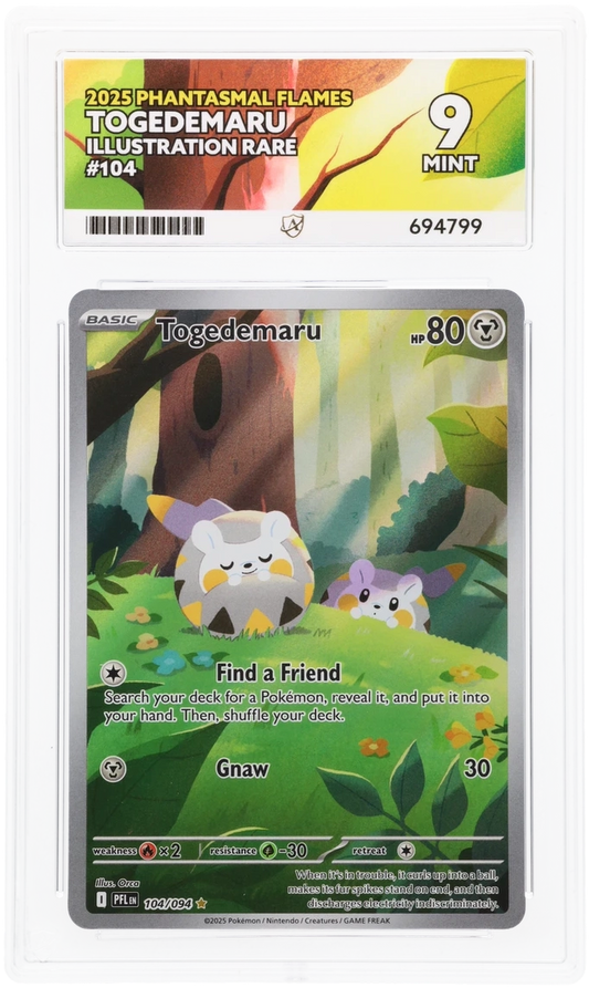 Pokemon ACE Mint 9 Togedemaru 104/094