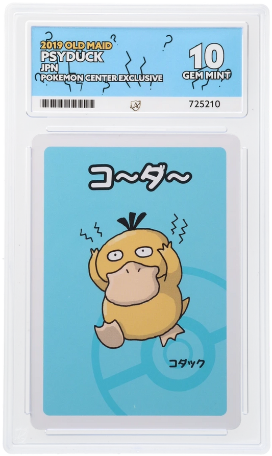 Pokemon ACE Gem Mint 10 Psyduck Japanese Old Maid