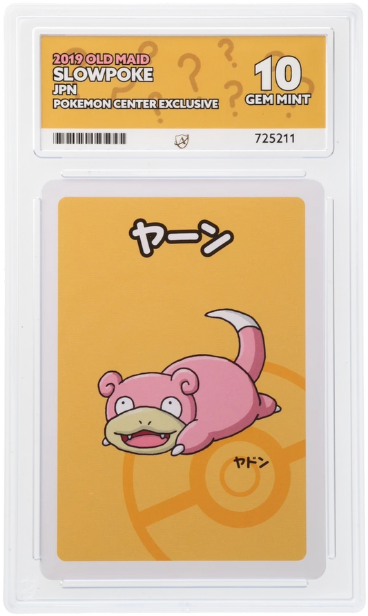 Pokemon ACE Gem Mint 10 Slowpoke Japanese Old Maid