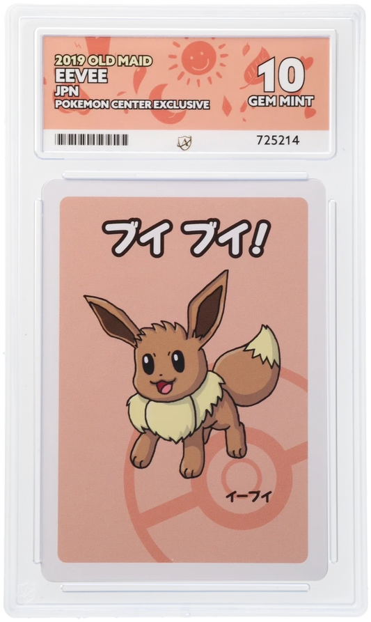 Pokemon ACE Gem Mint 10 Eevee Japanese Old Maid