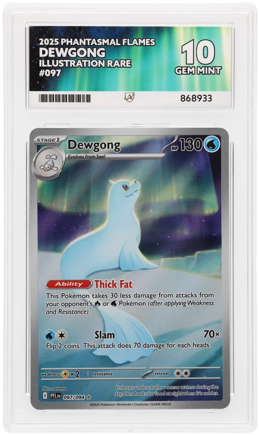 Pokemon ACE GEM Mint 10 Dewgong 097/094