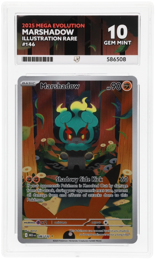Pokemon ACE GEM Mint 10 Marshadow 146/132