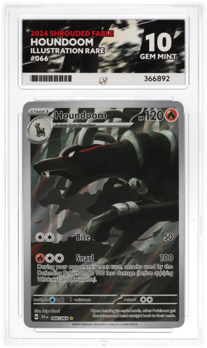Pokemon ACE GEM Mint 10 Houndoom 066/064