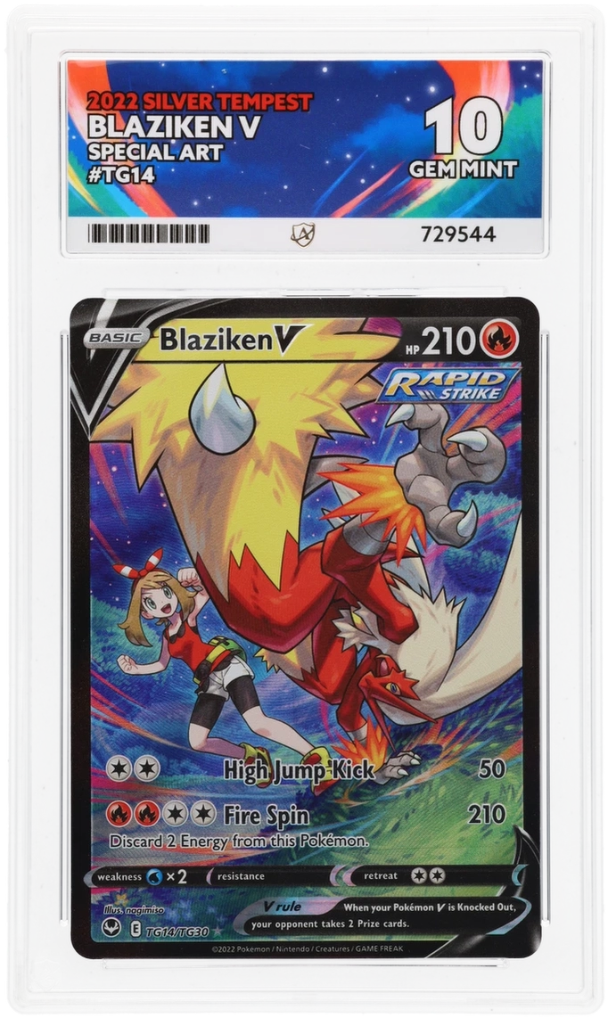 Pokemon ACE GEM Mint 10 Blaziken V