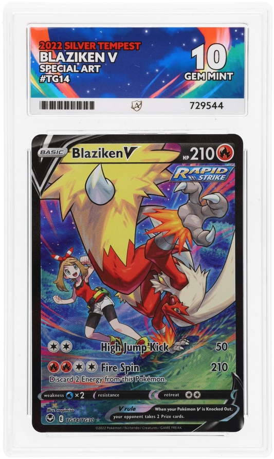 Pokemon ACE GEM Mint 10 Blaziken V