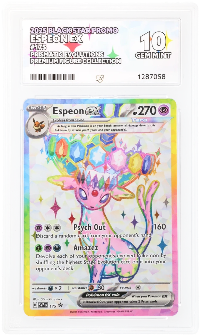 Pokemon ACE GEM Mint 10 Espeon EX Promo 175