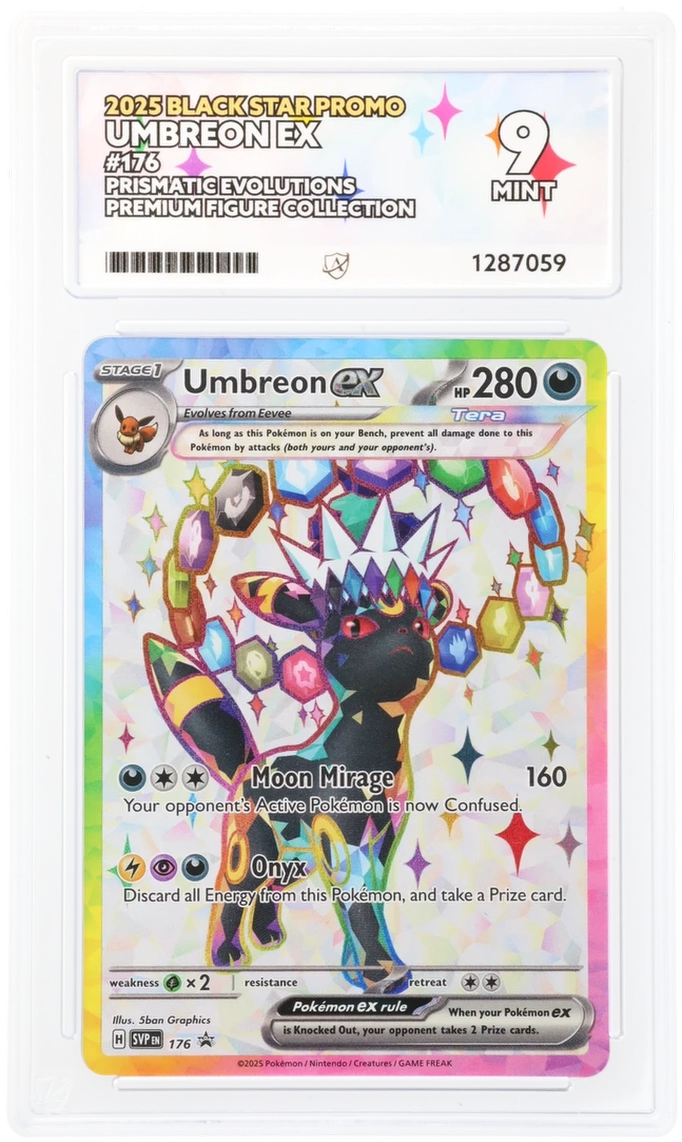 Pokemon ACE Mint 9 Umbreon EX Promo 176