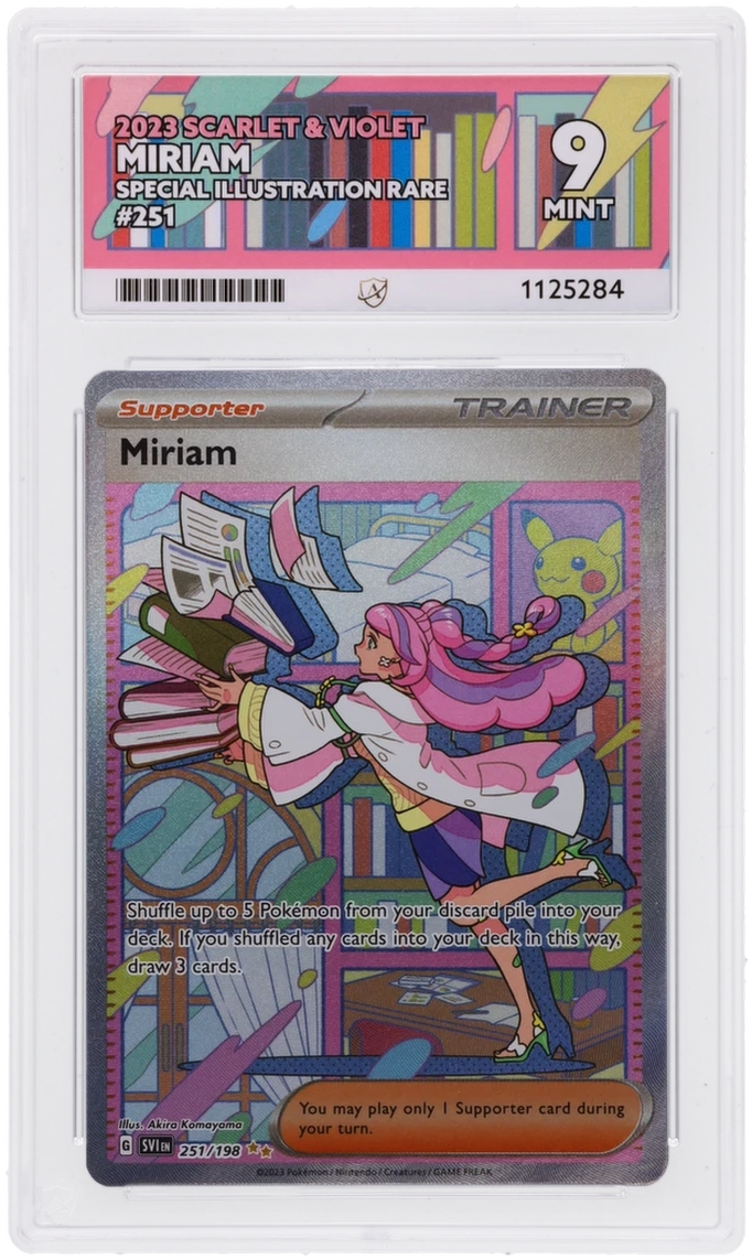 Pokemon ACE Mint 9 Miriam 251/198